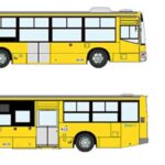 西武バスが「きいろいバス」を3月から運行！黄色い電車がモチーフ