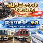 奈良・王寺町で「SLリニューアルお披露目＆鉄道サミット」開催！3/14日