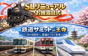 奈良・王寺町で「SLリニューアルお披露目＆鉄道サミット」開催！3/14日