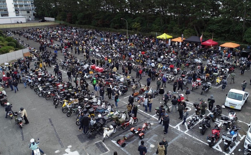 湘南・茅ヶ崎にカブ1000台集結「湘南カブミーティング 」開催！4月12日