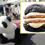 ドムドムが、花やしき限定「パンダカー再現バーガー」発売！4/1日～