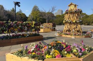 東京・木場公園「花と光のムーブメント」3/15まで！夜はライトアップも