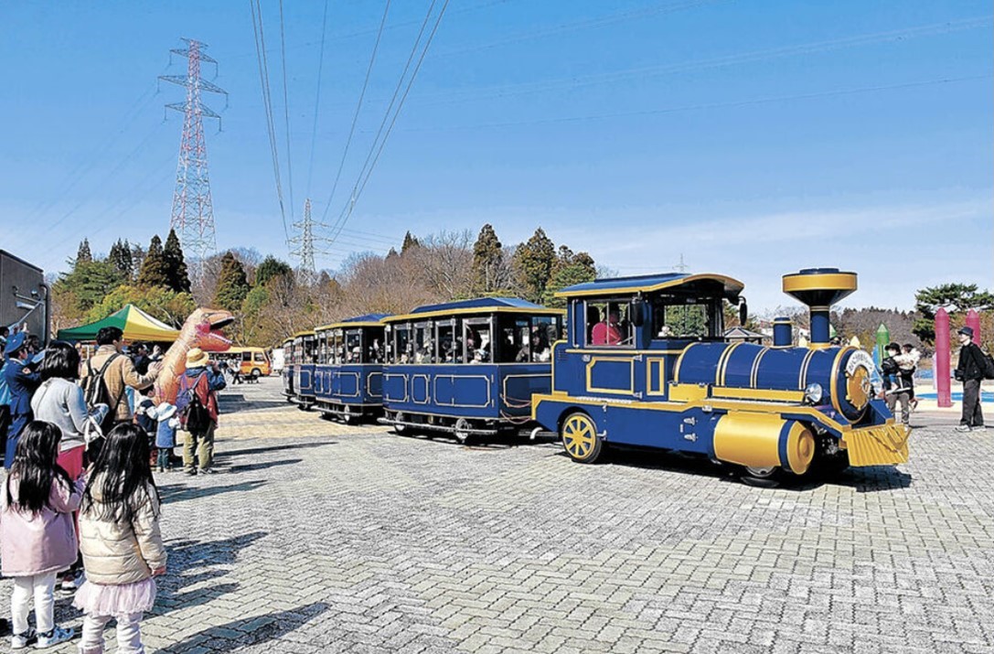 富山「太閤山ランド」でトレーン運行再開 春のオープンフェスタ開催!
