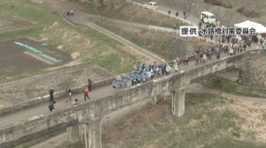 長野・映画のロケ地「八乙女の水路橋」が老朽化で通行止めに