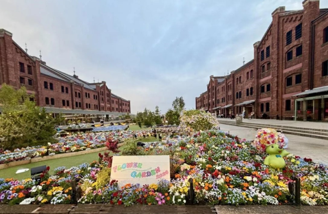 横浜赤レンガ倉庫「フラワーガーデン」19日の最終日には花の無料配布も！