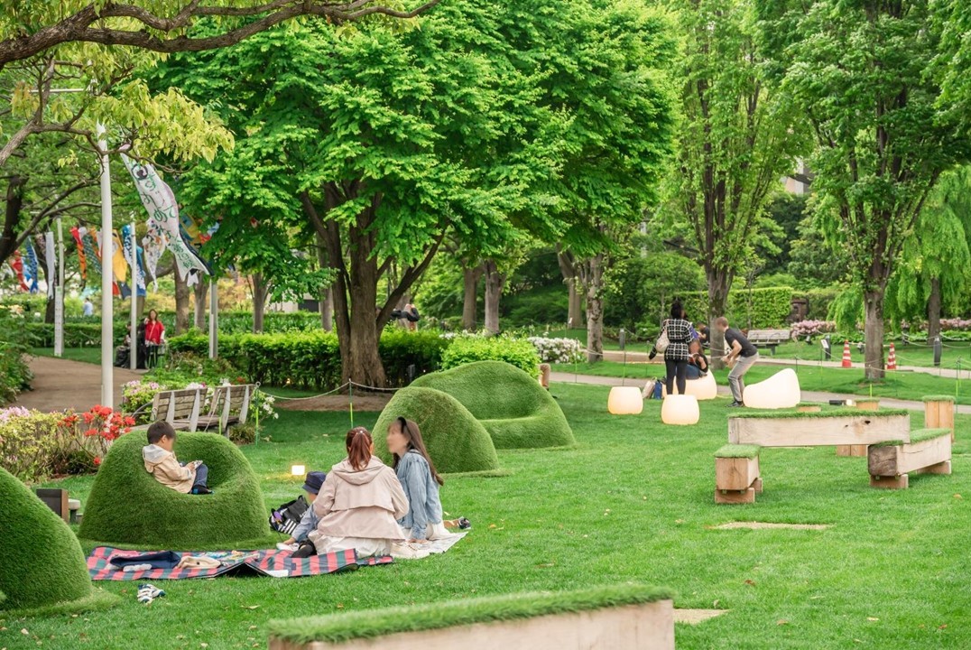 東京ミッドタウンで手ぶらピクニック、夜のライトアップも　4/24～