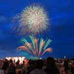 神戸港のメリケンパーク沖で花火イベント！  GW中は5月2日に開催！