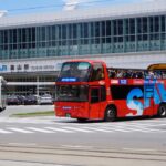 桜の名所を巡る、屋根なし2階建て「スカイバス富山」が運行開始！