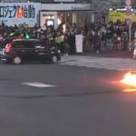 【速報】渋谷スクランブル交差点で放火！40～50代くらいの男確保！けが人なし