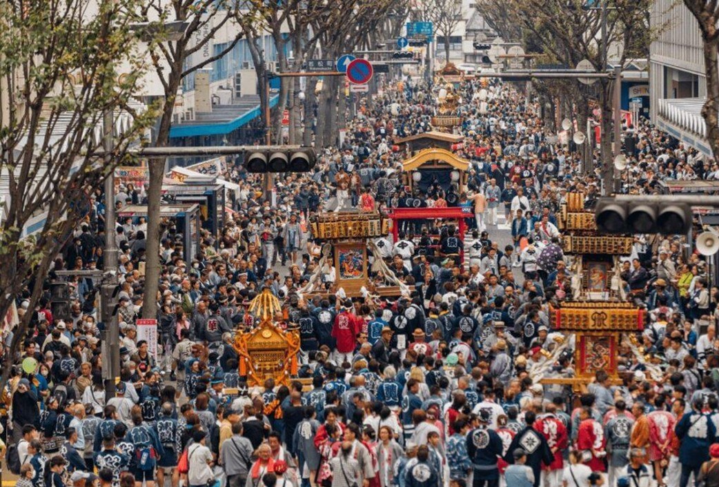 横須賀で「諏訪神社例大祭(下町連合祭礼)」本日最終日!5/24日(日)