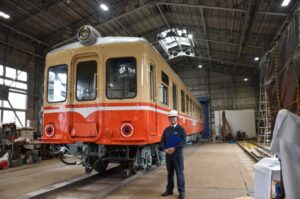 秋田・小坂鉄道レールパークで「キハ2101」修復完了!一般公開 6/6日~