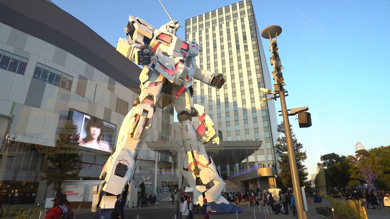 東京・お台場のガンダム立像 8月末展示終了へ向け、20日から特別装飾!