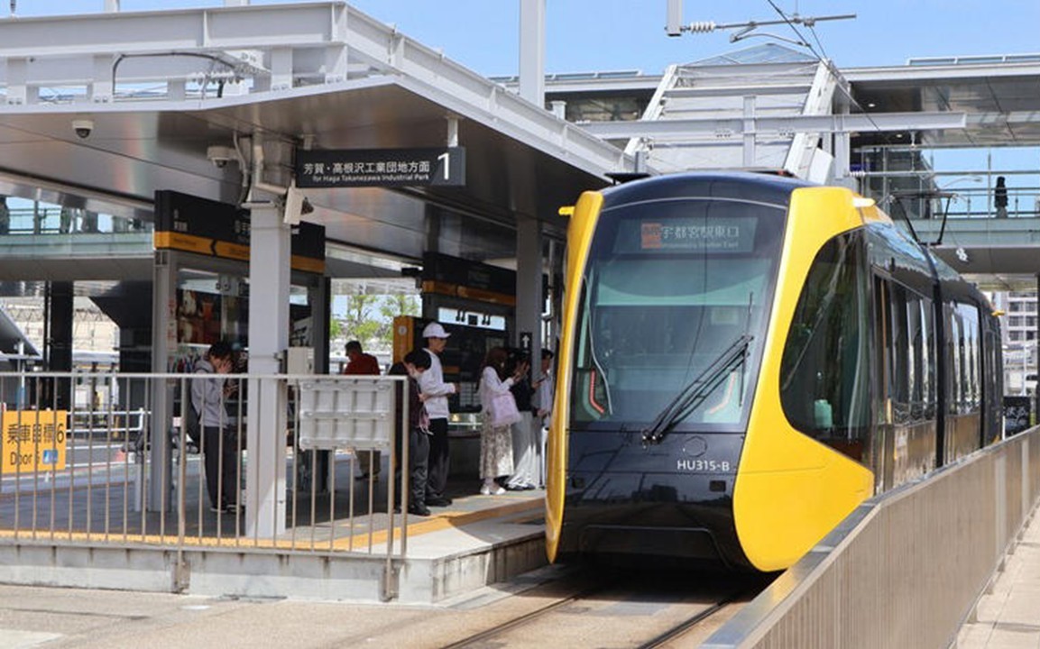 宇都宮LRT、利用者1500万人達成 想定より約7カ月も早く! 7月8日