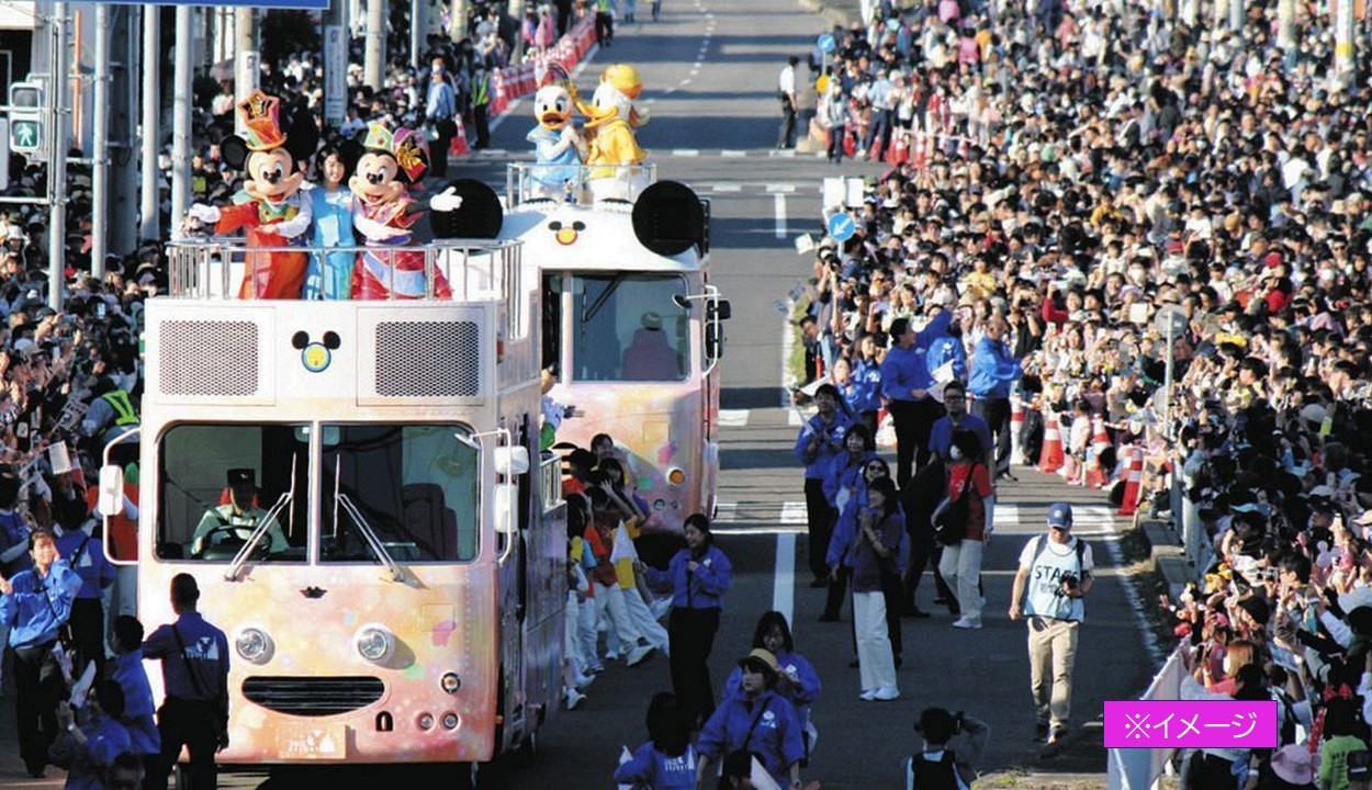 追加決定!ディズニーパレードが宇都宮にやって来る! 11月15日