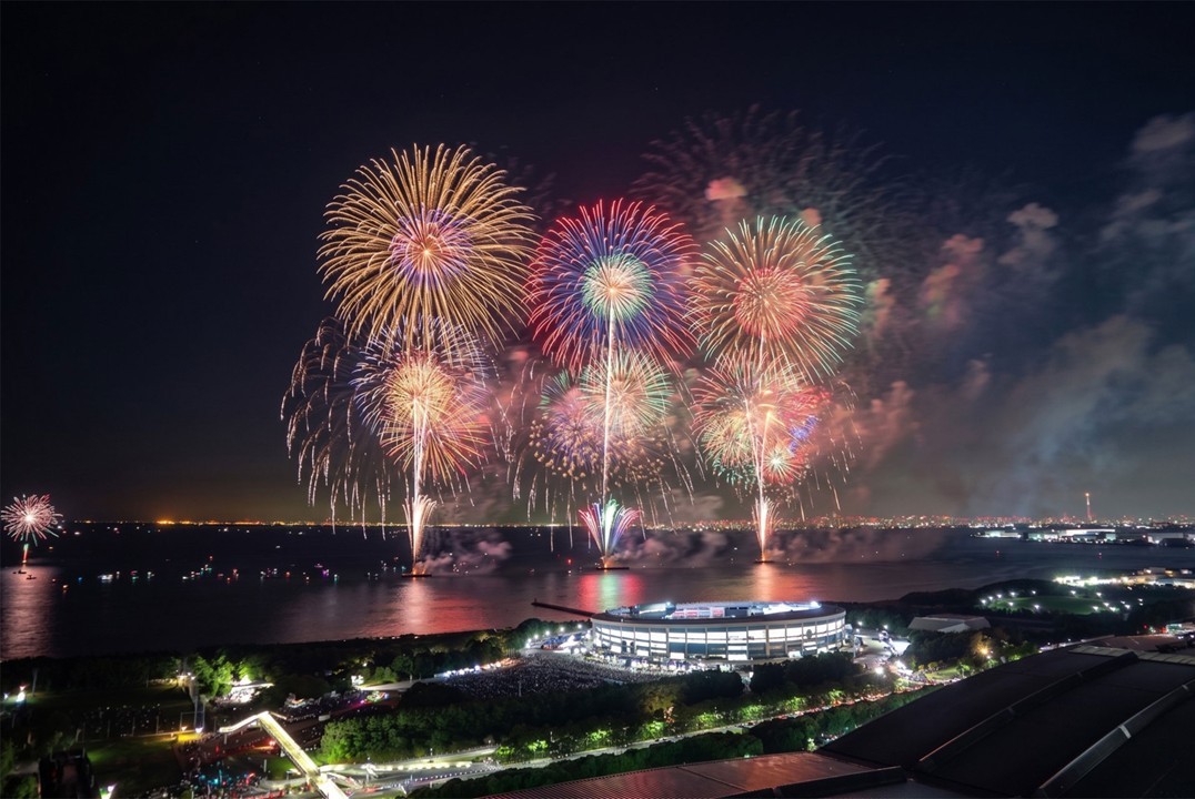 千葉「幕張ビーチ花火」開催 イオンモールと駅周辺は交通規制注意!8月1日