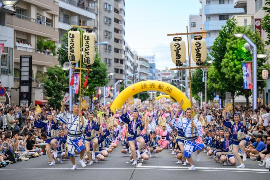 100万人が熱狂!国内最大級「東京高円寺阿波おどり」開催!8月29日~