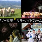 【千葉・マザー牧場】サマーナイトファーム2026！8月30日まで、夜空を彩る打ち上げ花火も