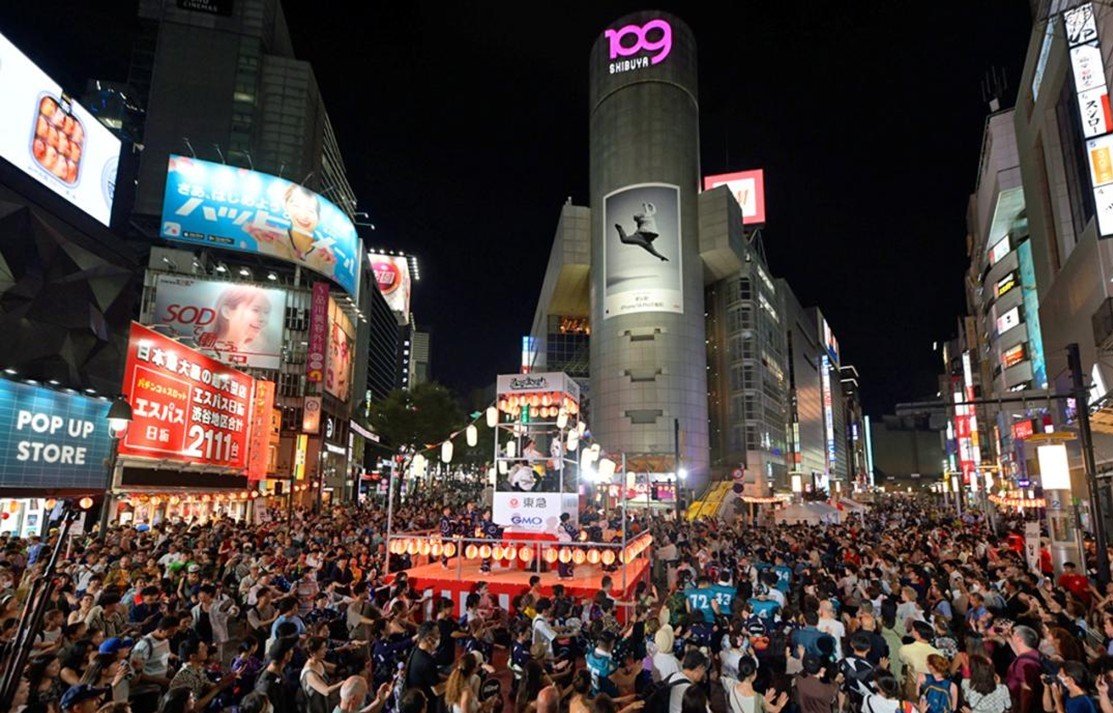 渋谷・道玄坂もホコ天に！「第7回 渋谷盆踊り」今年も開催！8月8日